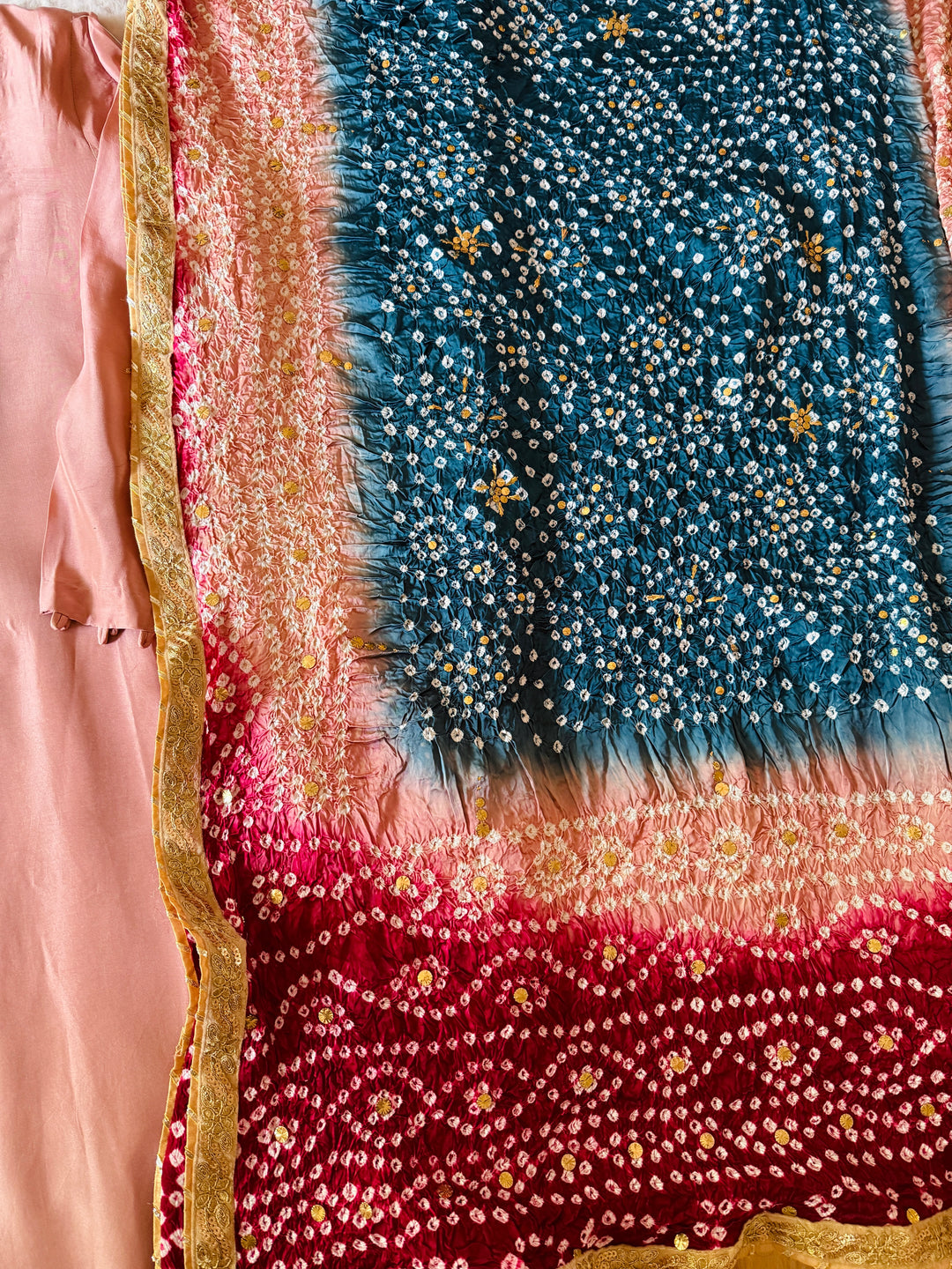 CUSTOM SERIES PURE SILK CHUNRI SUITS CHSF08