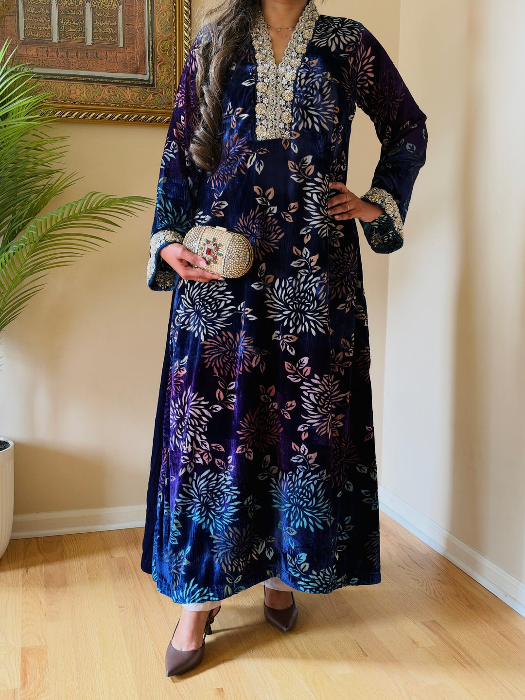 PALACHI FRENCH VELVET KAFTANS PCSF06