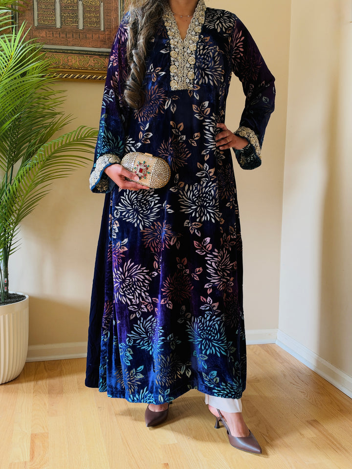 PALACHI FRENCH VELVET KAFTANS PCSF06