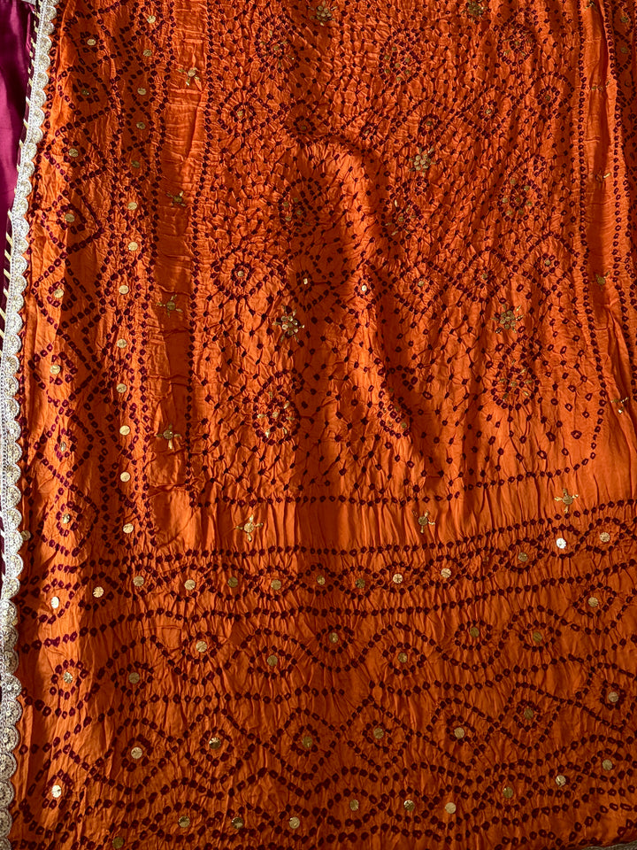 CUSTOM SERIES PURE SILK CHUNRI SUITS CHSF07