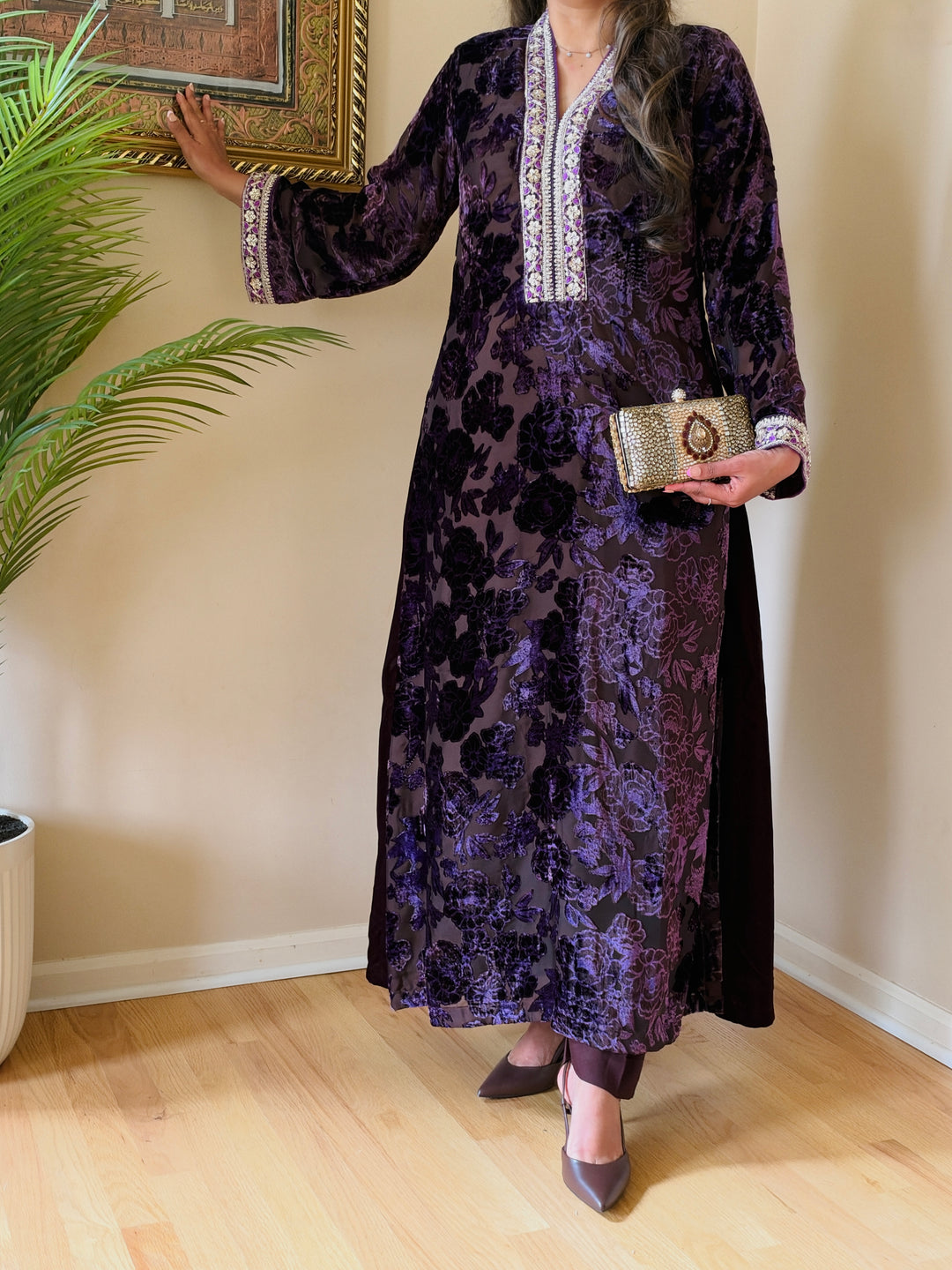 PALACHI FRENCH VELVET KAFTANS PCSF04