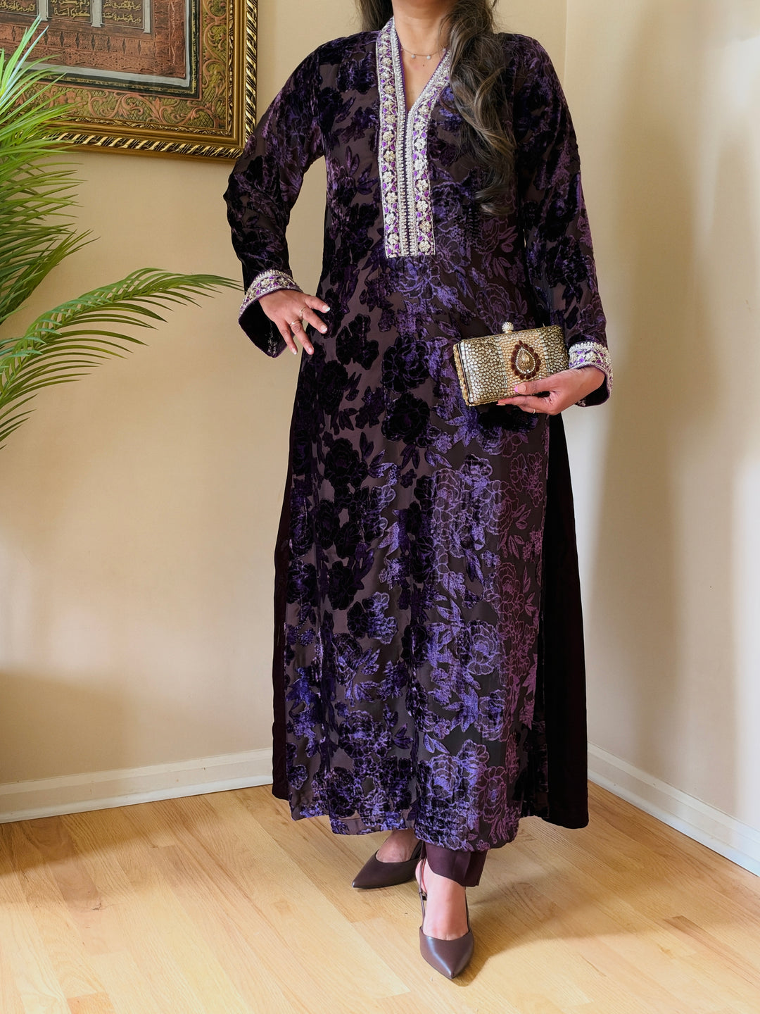 PALACHI FRENCH VELVET KAFTANS PCSF04