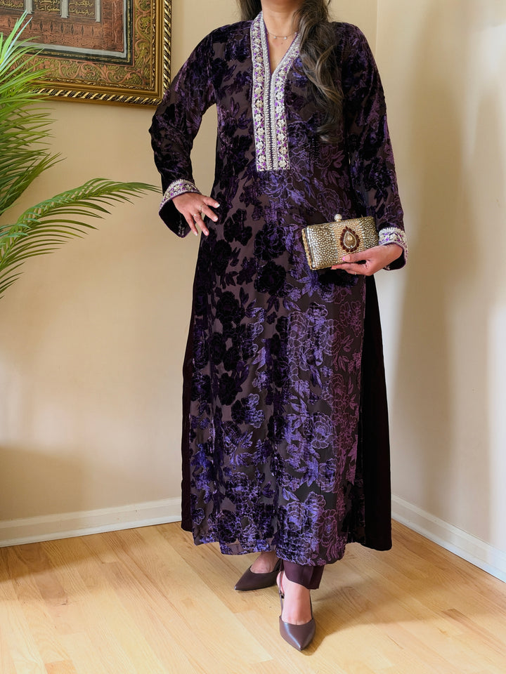 PALACHI FRENCH VELVET KAFTANS PCSF04