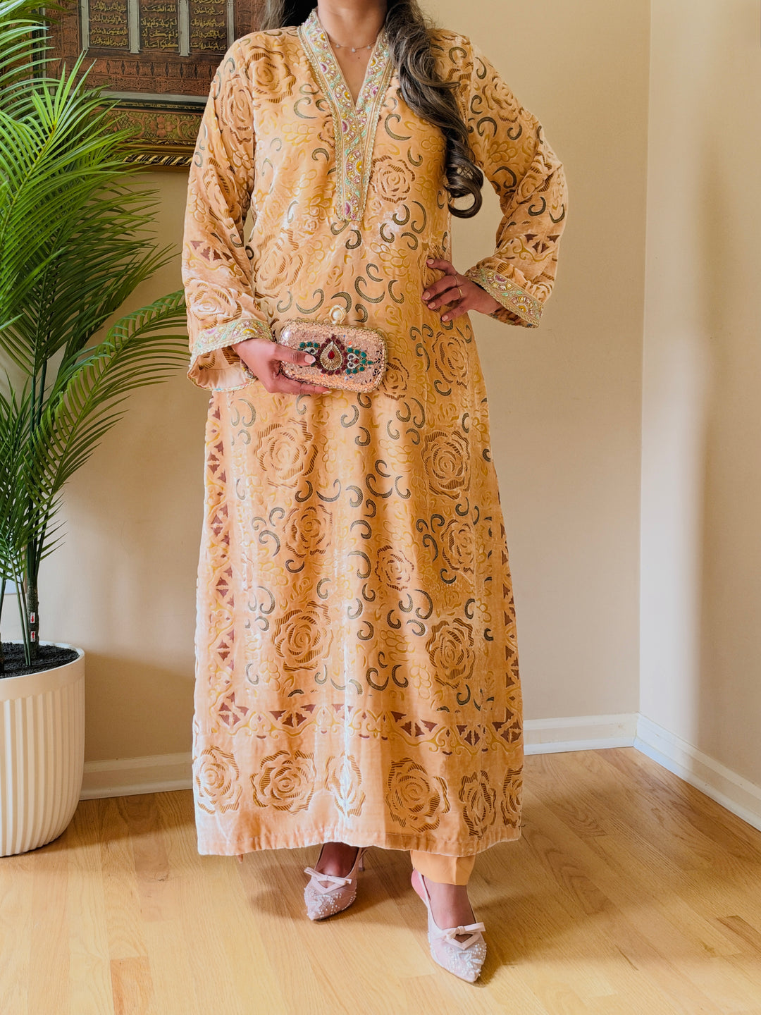PALACHI FRENCH VELVET KAFTANS PCSF07
