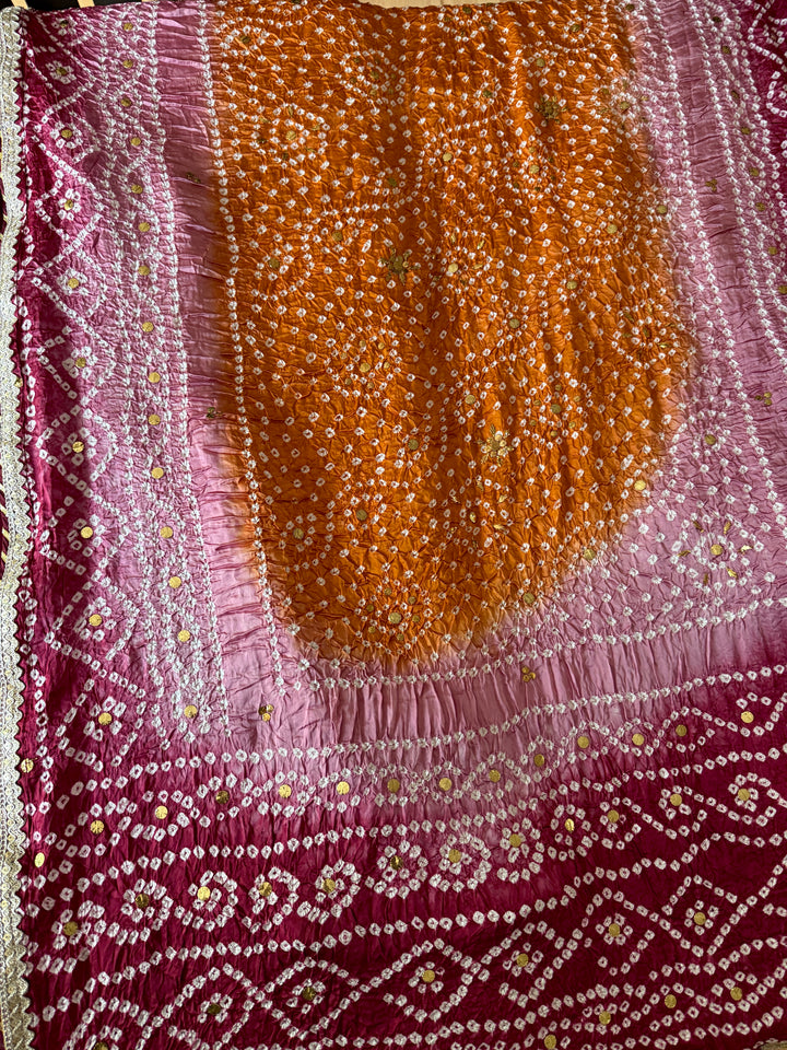 CUSTOM SERIES PURE SILK CHUNRI SUITS CHSF01