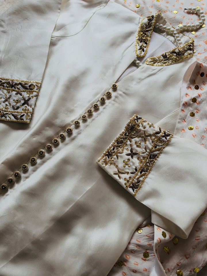 CUSTOM SERIES PURE SILK CHUNRI SUITS CHSF15