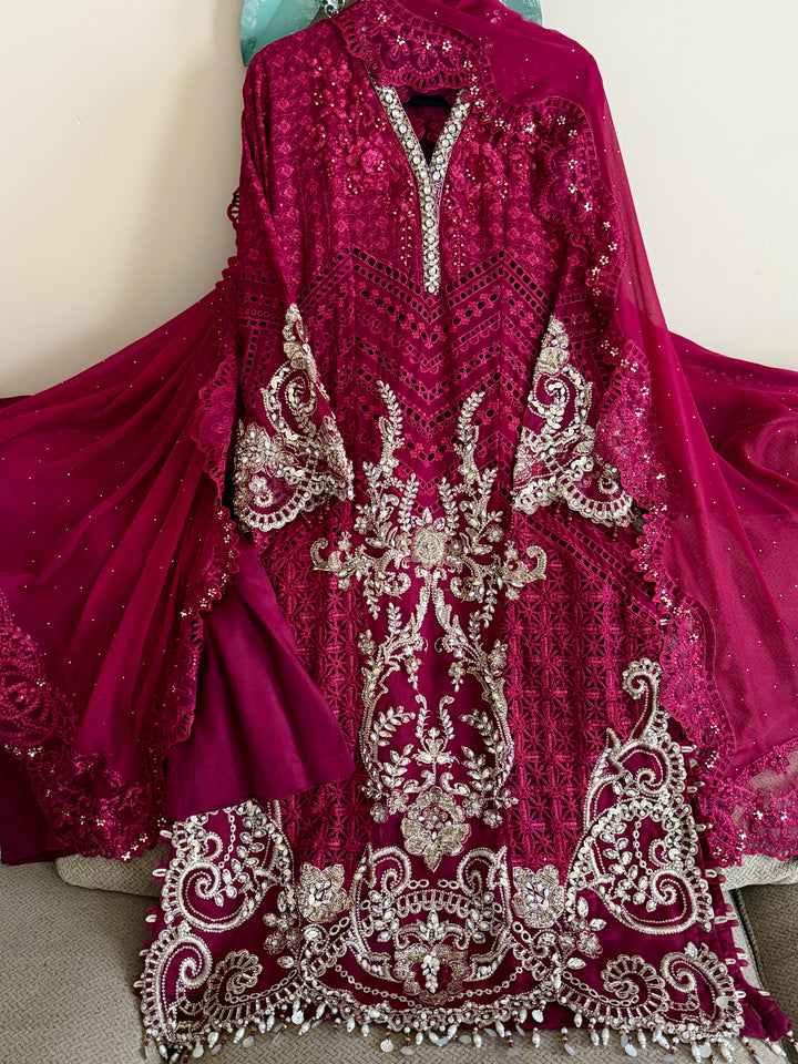 CHIFFON PARTYWEAR SUIT ALPW100