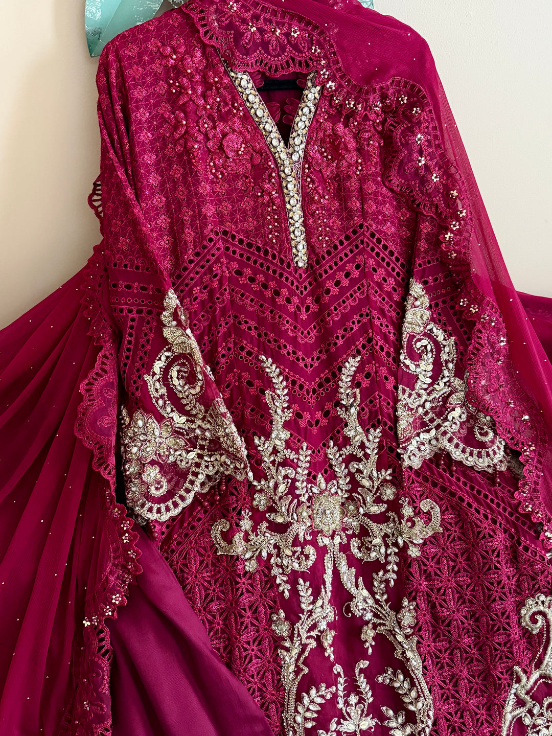 CHIFFON PARTYWEAR SUIT ALPW100