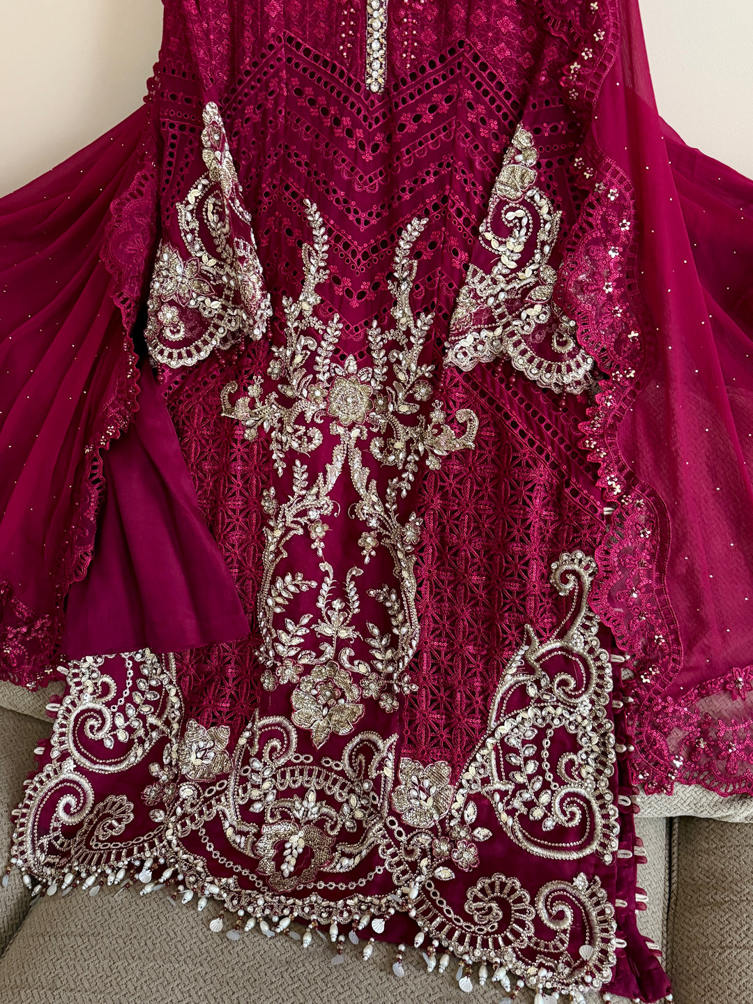 CHIFFON PARTYWEAR SUIT ALPW100