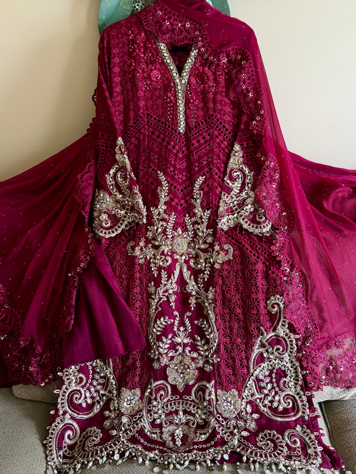 CHIFFON PARTYWEAR SUIT ALPW100