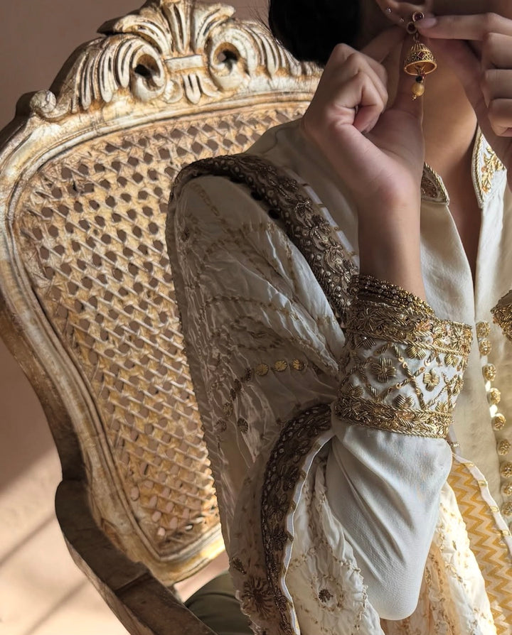 CUSTOM SERIES PURE SILK CHUNRI SUITS CHSF15