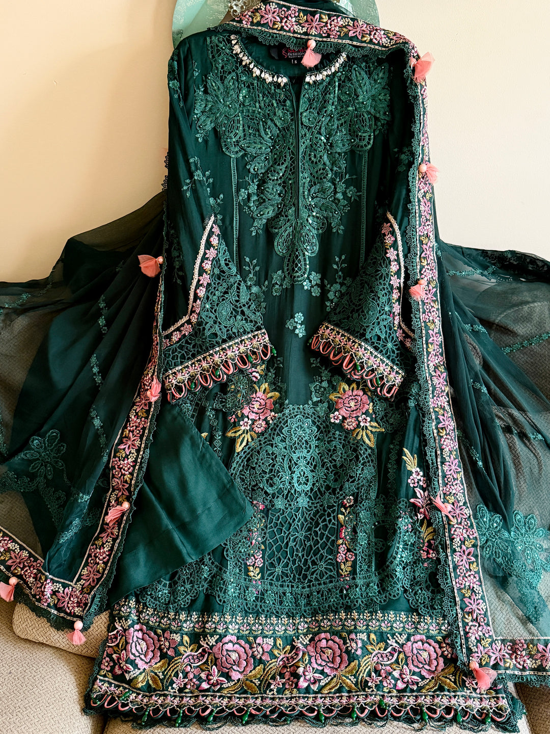 CHIFFON PARTYWEAR SUIT ALPW108