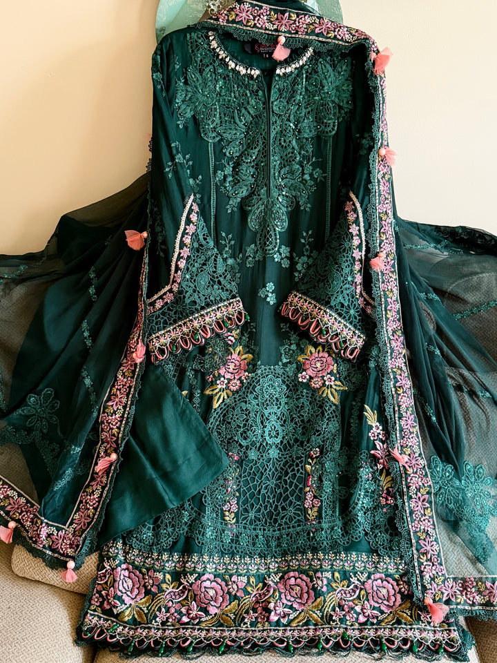 CHIFFON PARTYWEAR SUIT ALPW108