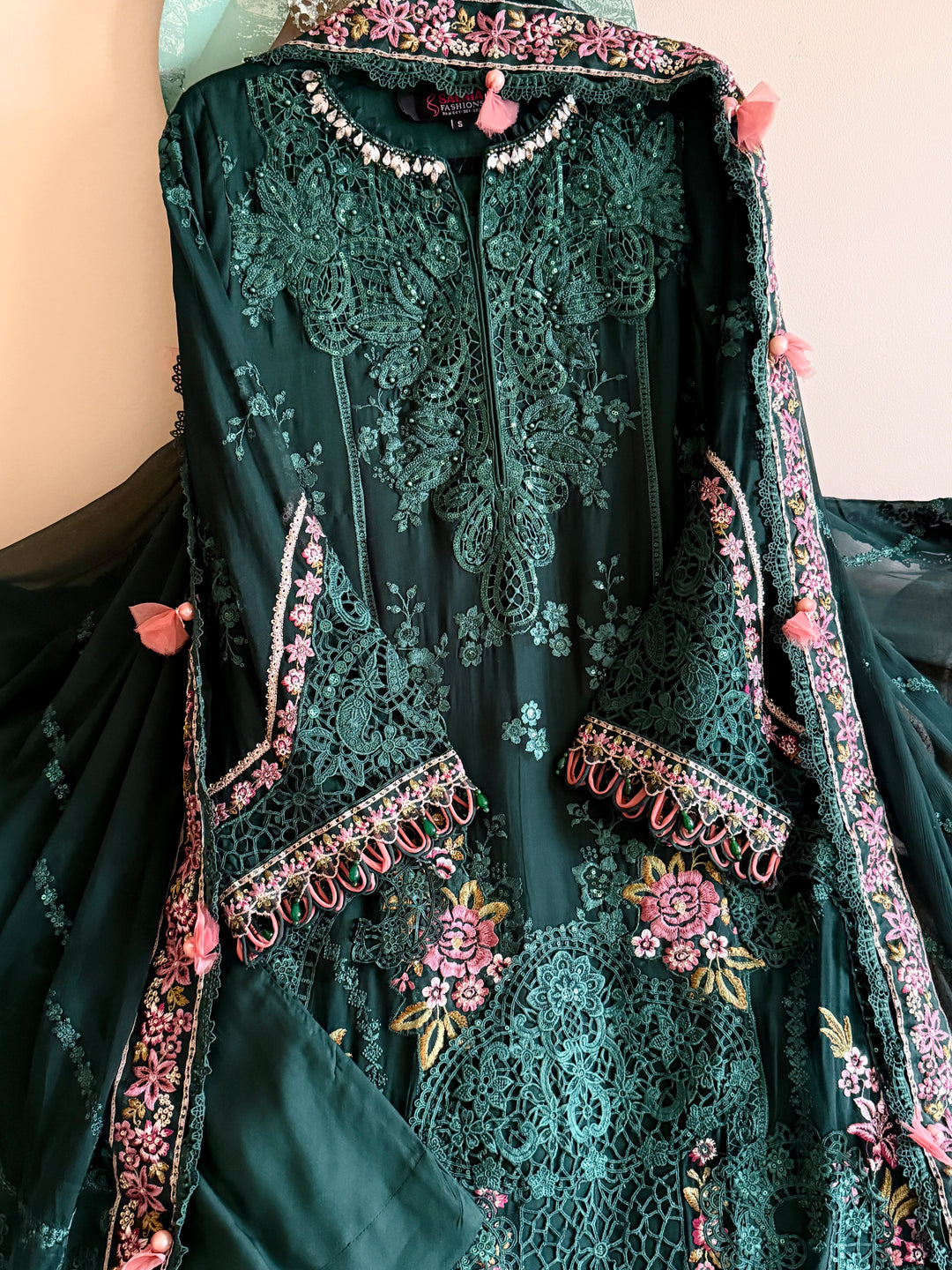 CHIFFON PARTYWEAR SUIT ALPW108