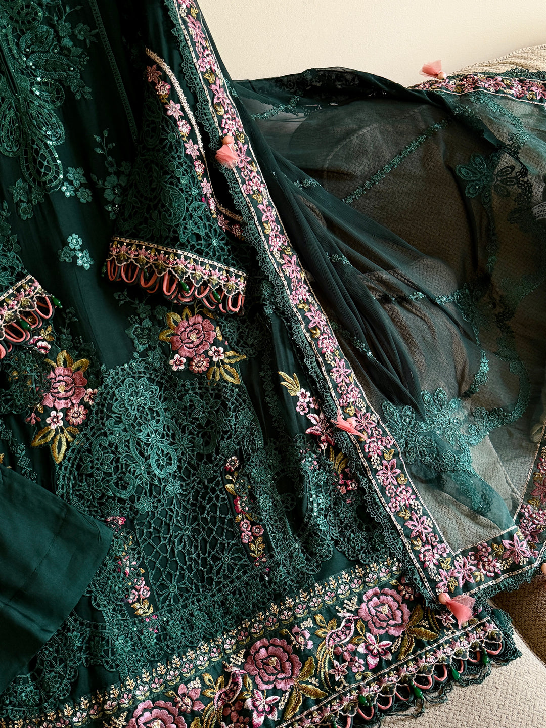 CHIFFON PARTYWEAR SUIT ALPW108