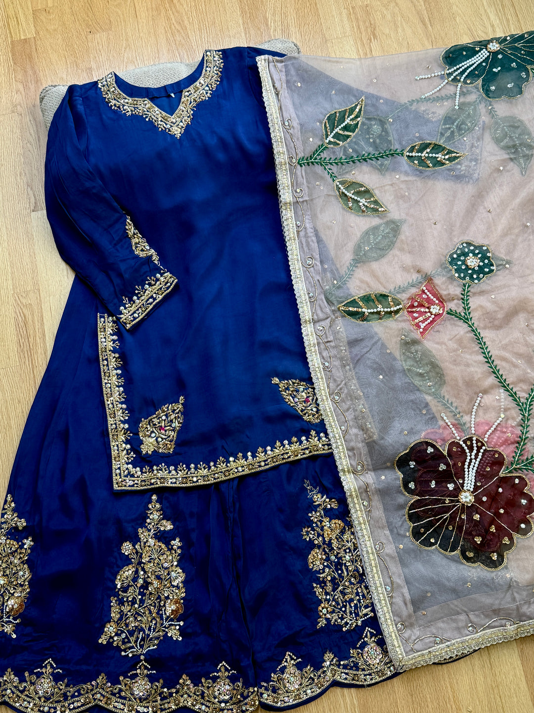 HEAVY PARTYWEAR SHARARA SET SFNQ02