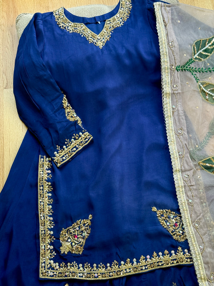 HEAVY PARTYWEAR SHARARA SET SFNQ02