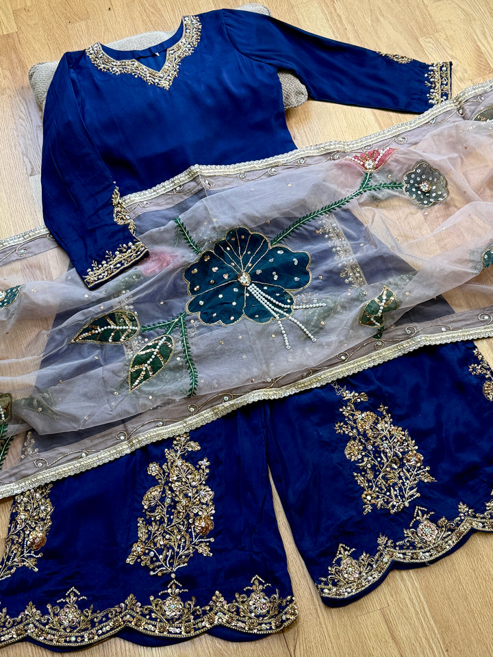 HEAVY PARTYWEAR SHARARA SET SFNQ02