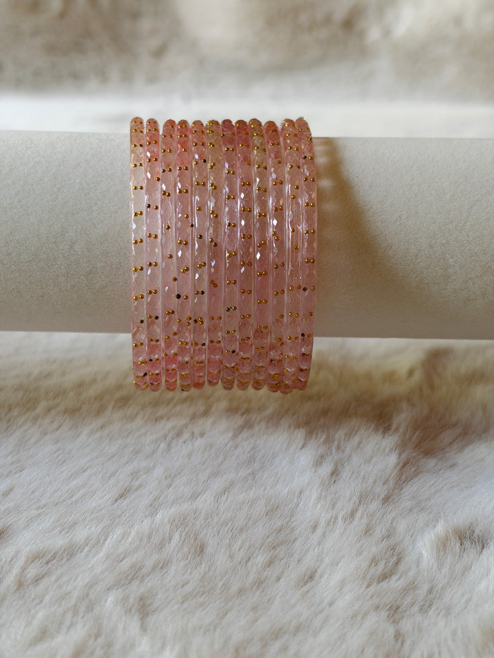 KASHMIRI RAINDROP GLASS BANGLES KHSF01