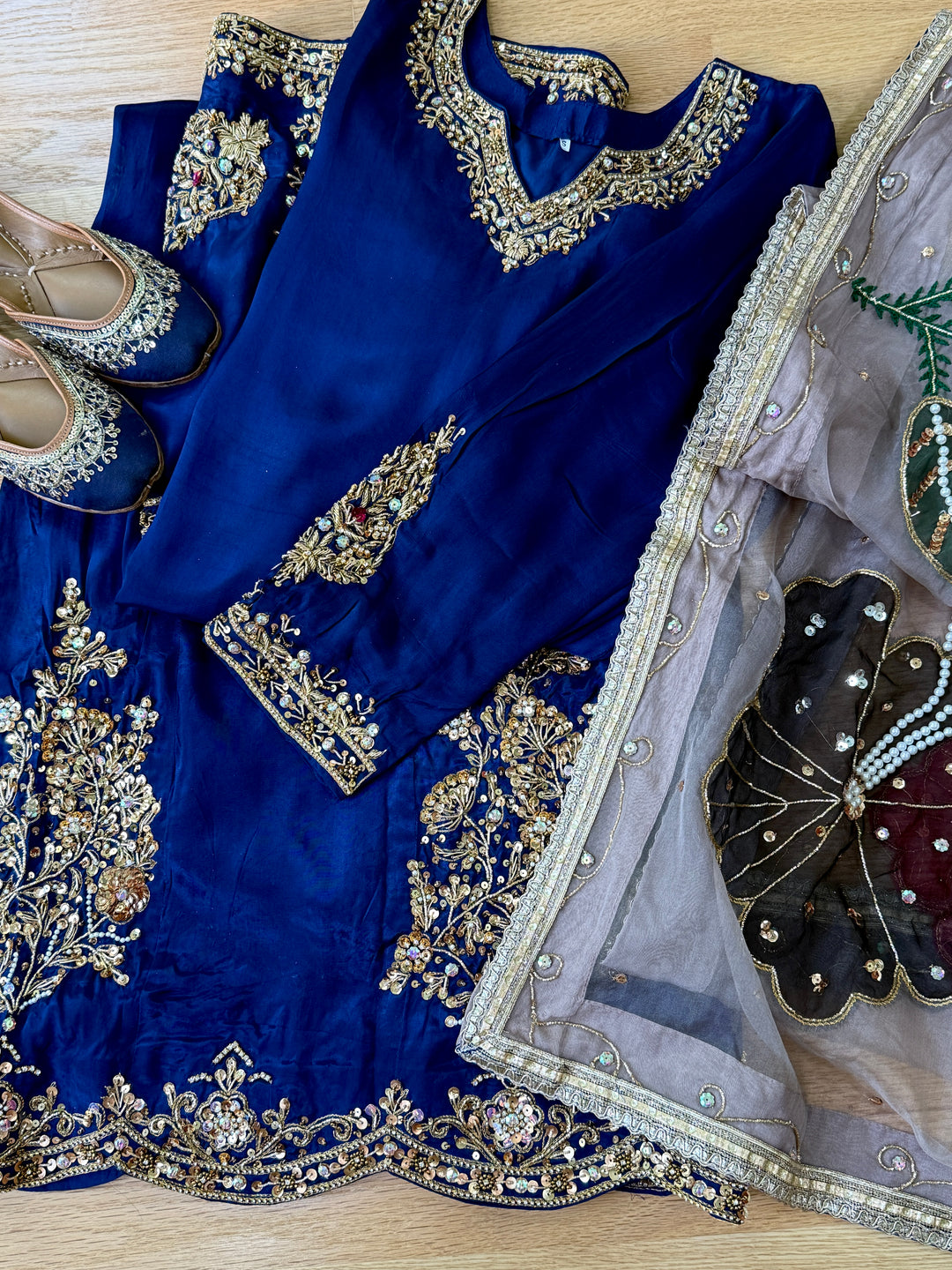 HEAVY PARTYWEAR SHARARA SET SFNQ02