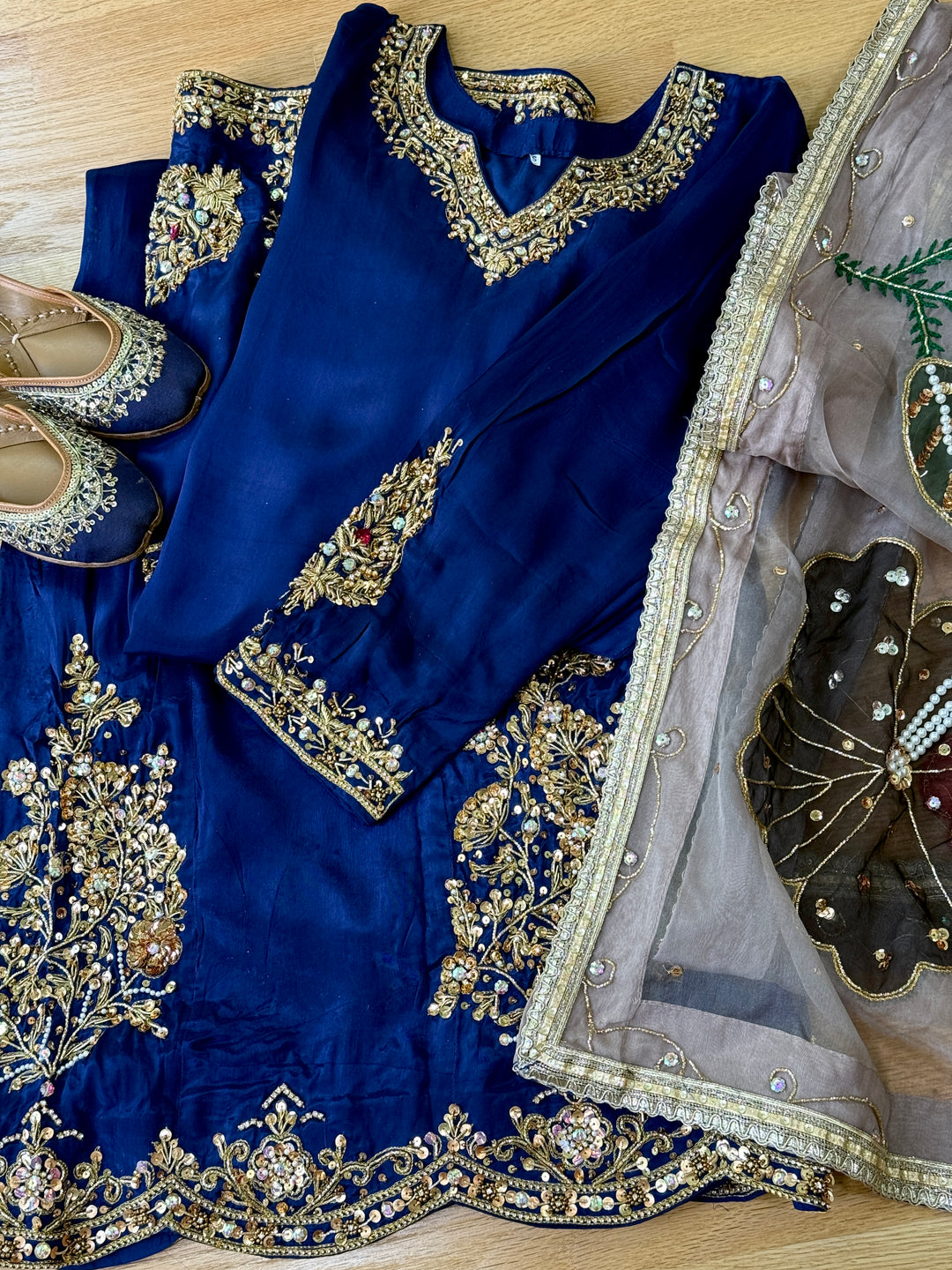 HEAVY PARTYWEAR SHARARA SET SFNQ02