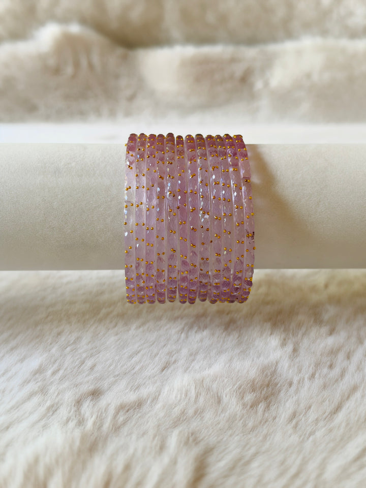 KASHMIRI RAINDROP GLASS BANGLES KHSF01
