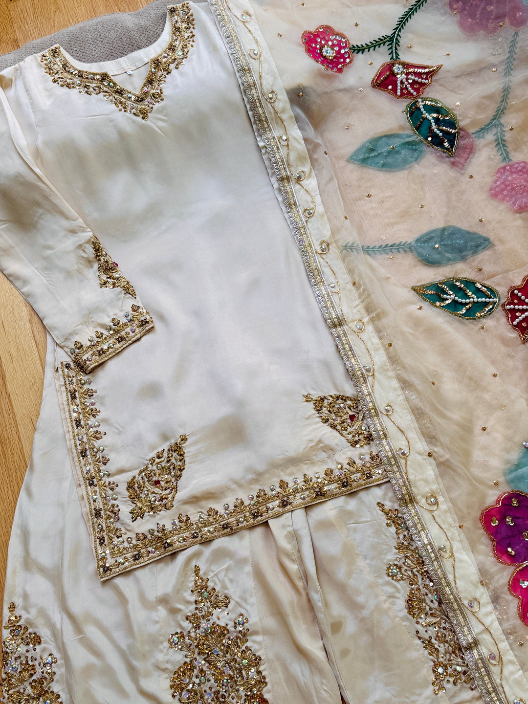 HEAVY PARTYWEAR SHARARA SET SFNQ01