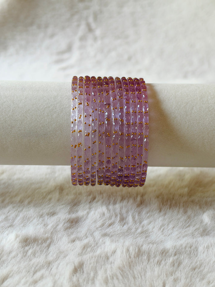 KASHMIRI RAINDROP GLASS BANGLES KHSF01