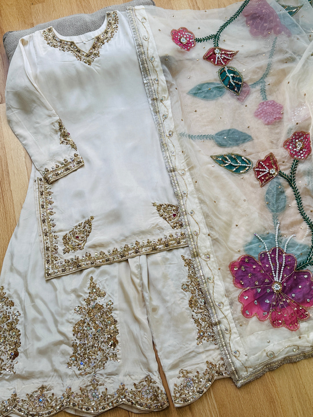 HEAVY PARTYWEAR SHARARA SET SFNQ01