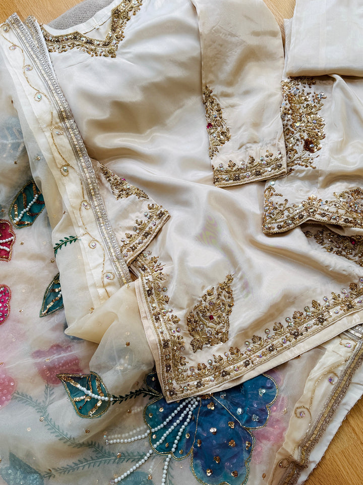 HEAVY PARTYWEAR SHARARA SET SFNQ01