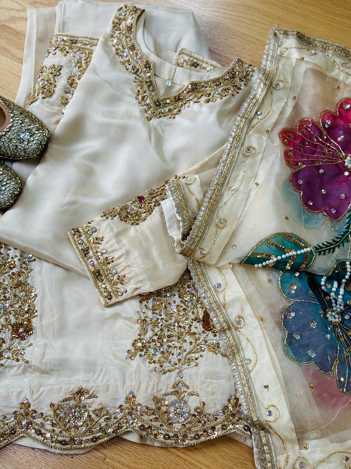 HEAVY PARTYWEAR SHARARA SET SFNQ01