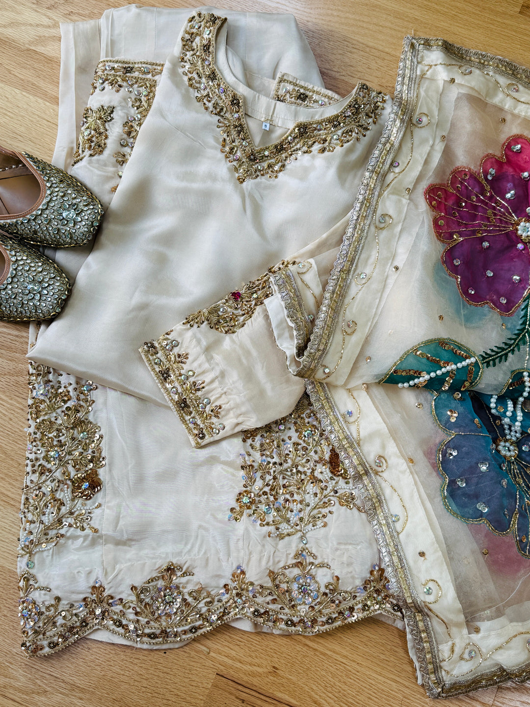 HEAVY PARTYWEAR SHARARA SET SFNQ01