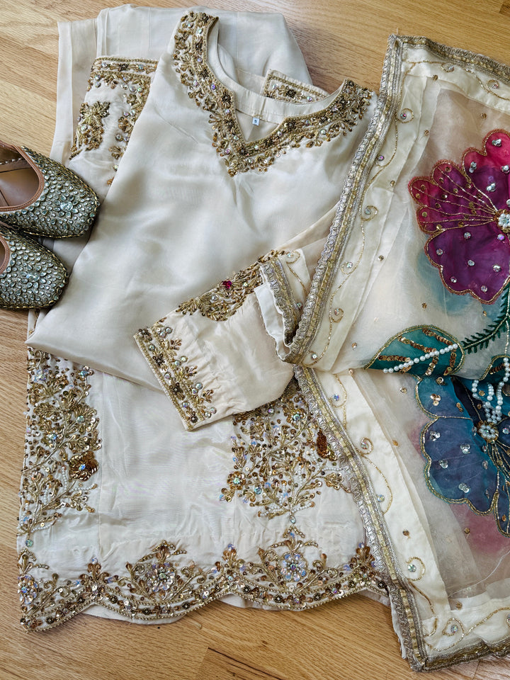 HEAVY PARTYWEAR SHARARA SET SFNQ01