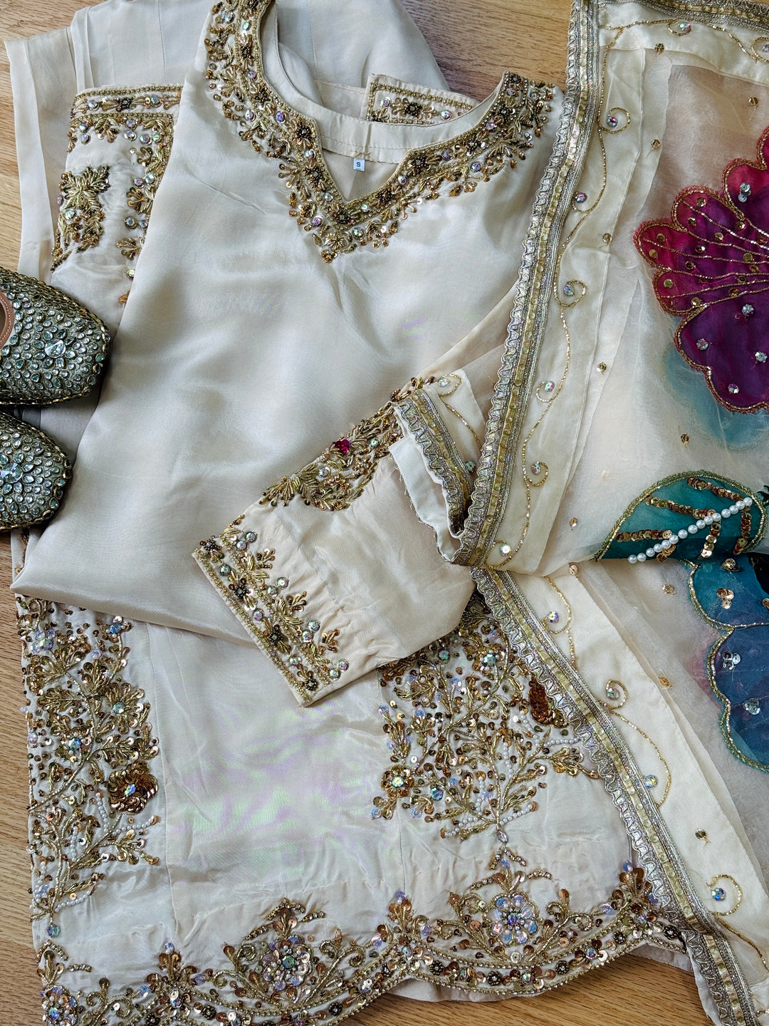 HEAVY PARTYWEAR SHARARA SET SFNQ01