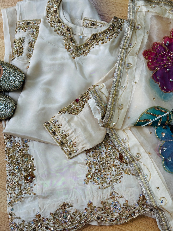 HEAVY PARTYWEAR SHARARA SET SFNQ01