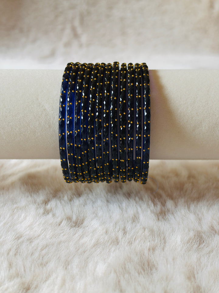 KASHMIRI RAINDROP GLASS BANGLES KHSF01