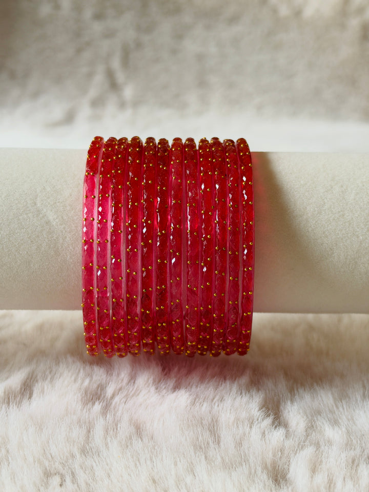 KASHMIRI RAINDROP GLASS BANGLES KHSF01