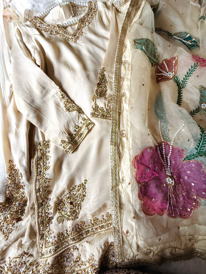 HEAVY PARTYWEAR SHARARA SET SFNQ01