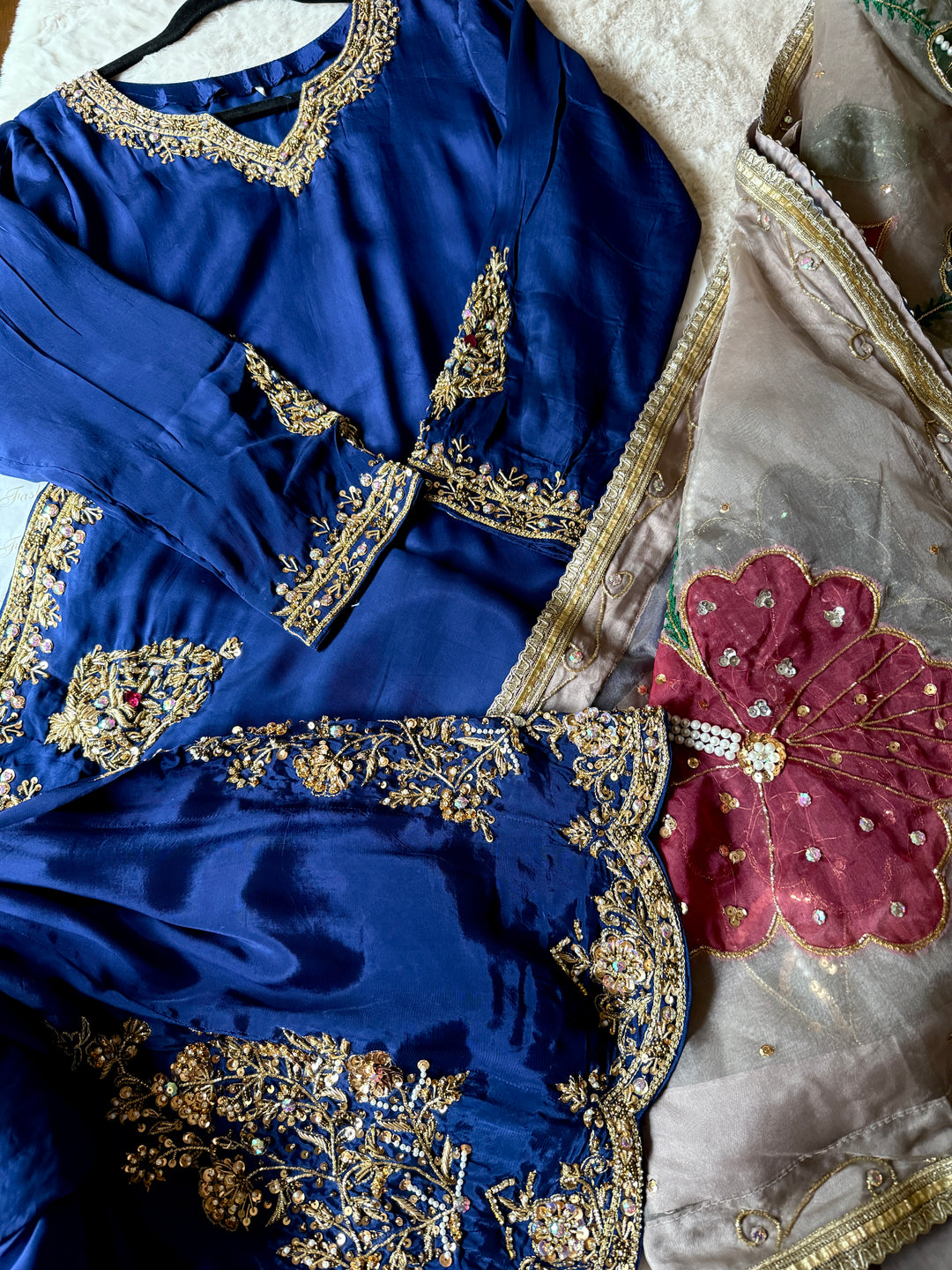 HEAVY PARTYWEAR SHARARA SET SFNQ02