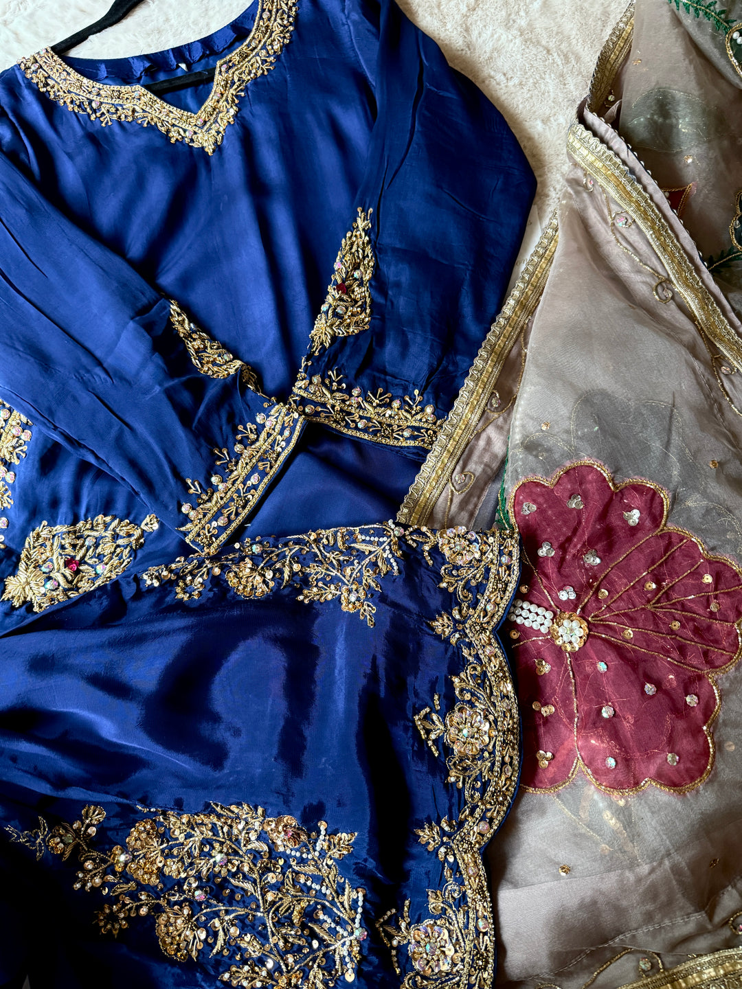 HEAVY PARTYWEAR SHARARA SET SFNQ02