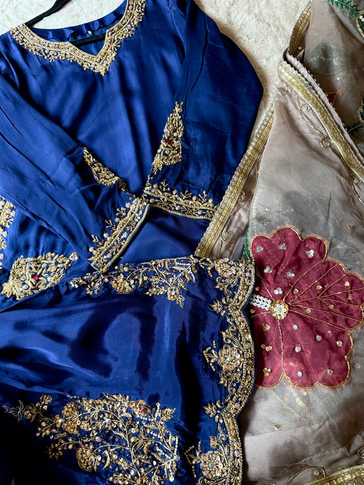 HEAVY PARTYWEAR SHARARA SET SFNQ02