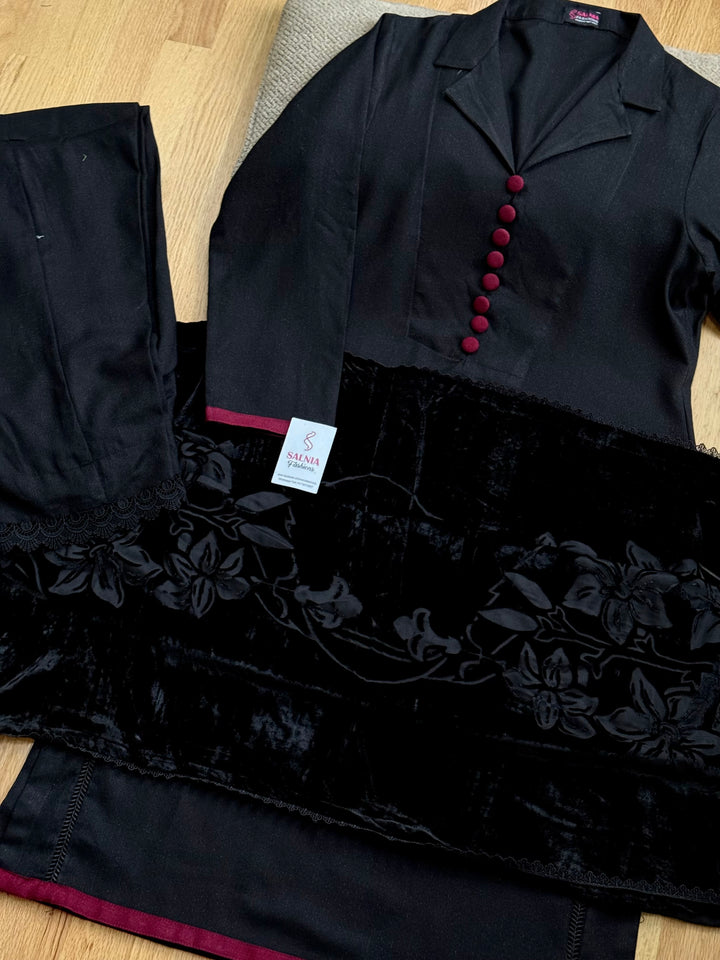 LINEN SUIT WITH PALACHI DUPATTA PLSF07