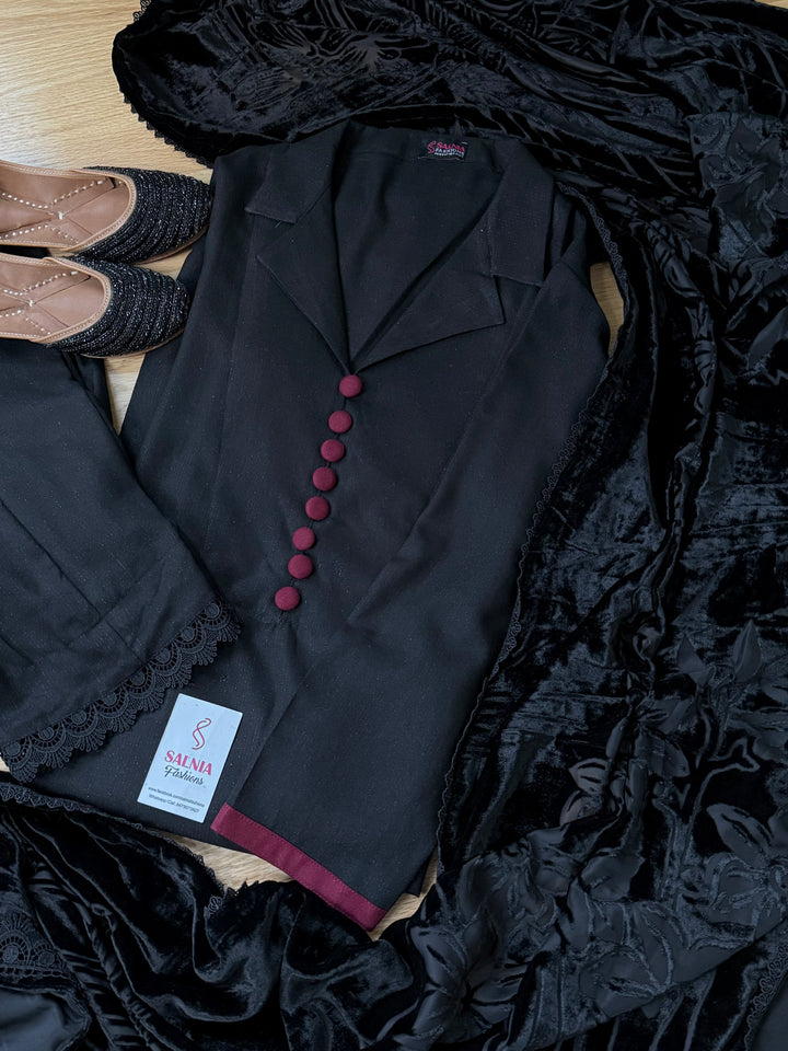 LINEN SUIT WITH PALACHI DUPATTA PLSF07