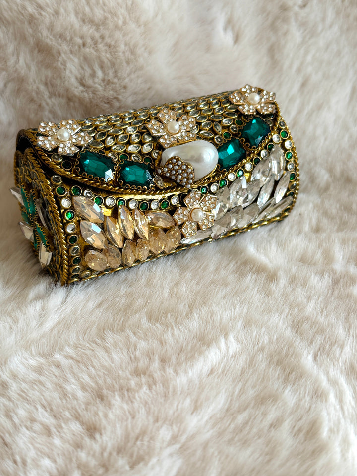 DHOLKI KUNDAN CLUTCH  SHEHNAYI