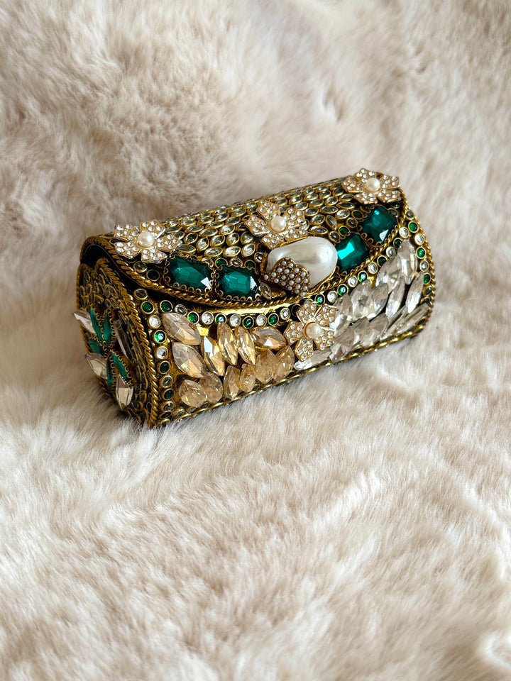 DHOLKI KUNDAN CLUTCH  SHEHNAYI