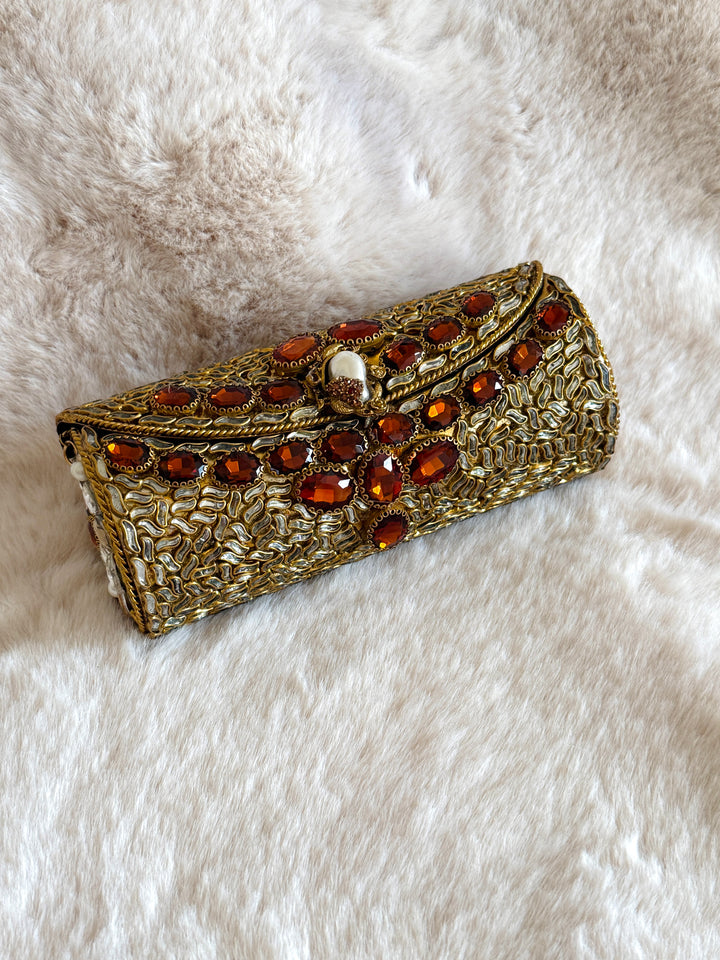 DHOLKI KUNDAN CLUTCH TARA