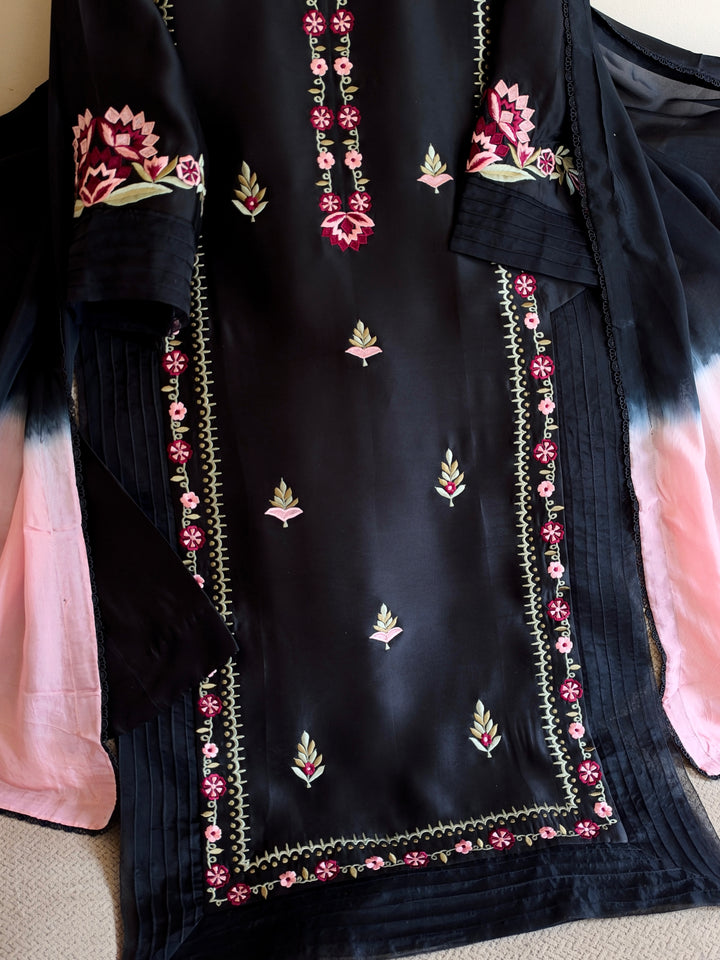 PURE SHEESHA SILK CUSTOM PARTYWEAR SCSF06