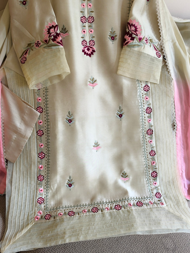 PURE SHEESHA SILK CUSTOM PARTYWEAR SCSF05