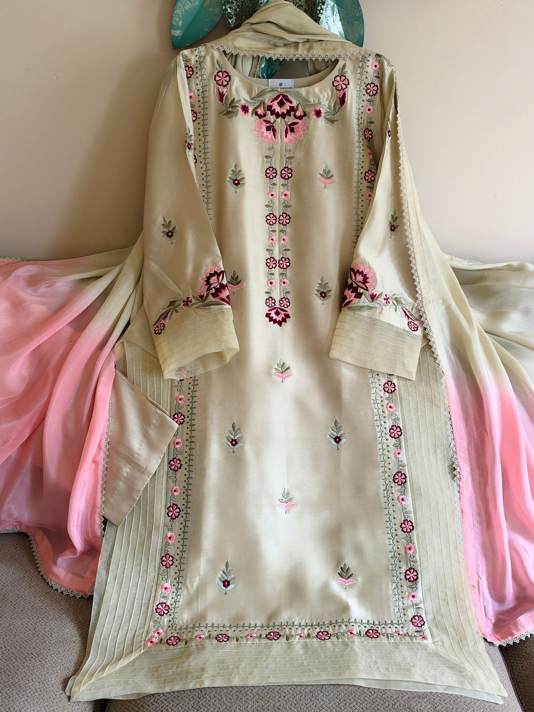 PURE SHEESHA SILK CUSTOM PARTYWEAR SCSF05