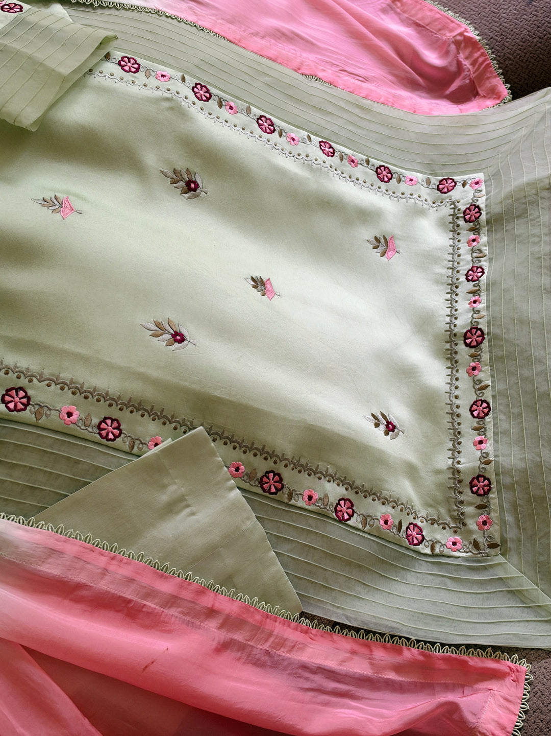 PURE SHEESHA SILK CUSTOM PARTYWEAR SCSF07